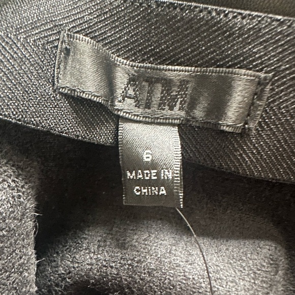 ATM Anthony Thomas Melillo Faux Leather Wrap Skirt - Picture 8 of 10